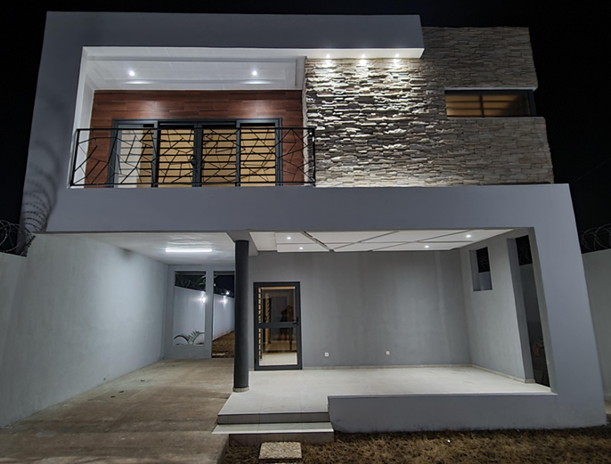 PROJET D'UNE VILLA HAUTE STANDING